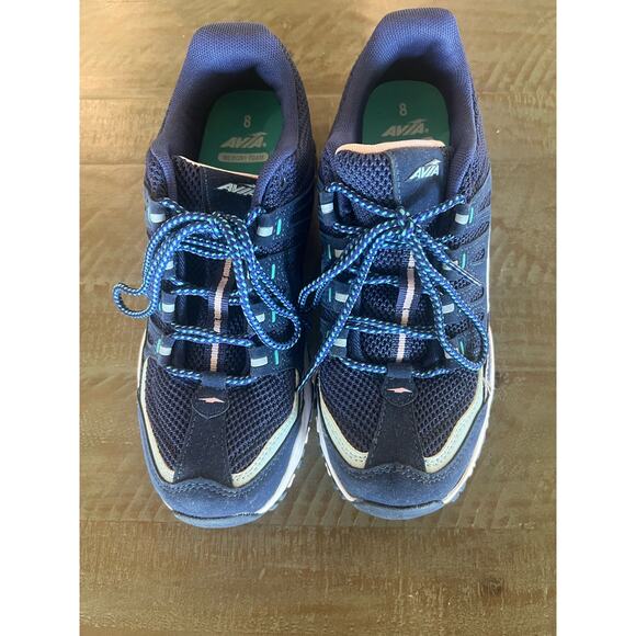 Avia Elevate Athletic Sneaker Women's US 8 Blue White Lace Up WMAV21ES042 - Picture 3 of 8